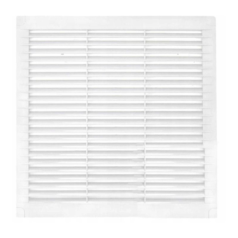 Kratka z zaślepkami 250x250 biała